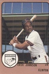 1988 ProCards Base Set Erik Johnson #708 card