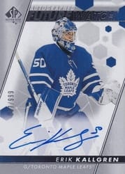 2022-23 SP Authentic Base Set Erik Kallgren #129 card