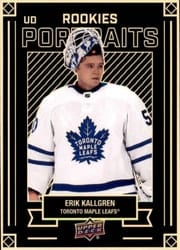2022-23 Upper Deck UD Portraits Erik Kallgren #P-33 card