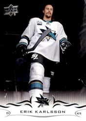 2018-19 Upper Deck Base Set Erik Karlsson #398 card