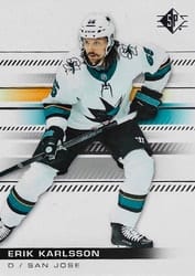 2019-20 SP Base Set Erik Karlsson #81 card