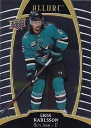 2019-20 Upper Deck Allure Base Set Erik Karlsson #25 card