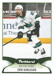 2021-22 Parkhurst Base Set Erik Karlsson #15 card