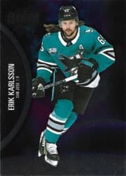 2021-22 SkyBox Metal Universe Base Set Erik Karlsson #59 card