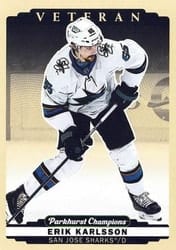 2022-23 Parkhurst Champions Base Set Erik Karlsson #82 card
