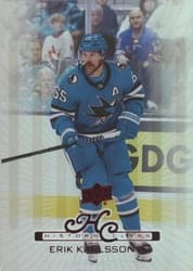 2022-23 Upper Deck 1999-00 Upper Deck Retro History Class Erik Karlsson #HC-41 card