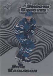 2022-23 Upper Deck Smooth Grooves Erik Karlsson #SG33 card