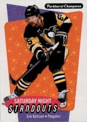 2024-25 Parkhurst Champions Saturday Night Standouts Erik Karlsson #SS-11 card