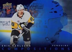 2025-26 Upper Deck Compositions Erik Karlsson #CMP-20 card