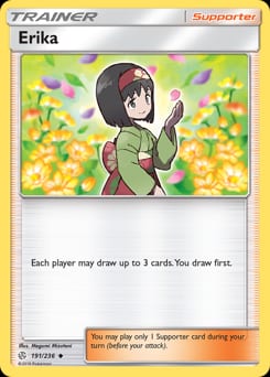 Cosmic Eclipse Erika #191 card