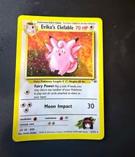 Gym Heroes Erika's Clefable #3 card