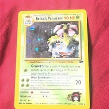 Gym Challenge Erika's Venusaur #4 card