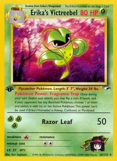 Gym Heroes Erika's Victreebel #26 card