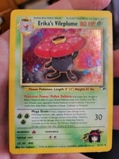 Gym Heroes Erika's Vileplume #5 card