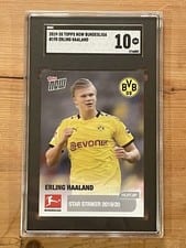 2019 Topps Now Bundesliga Erling Braut Haaland #195 card
