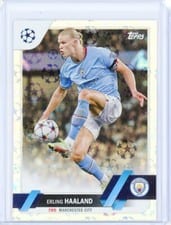 Erling Haaland 2021 Topps UEFA Champions League 1st Edition card