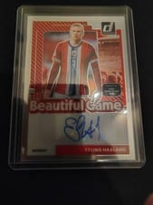 2022 Panini Donruss Beautiful Game Autographs Erling Haaland #BA-EH card