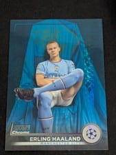 2022 Stadium Club Chrome UEFA Competitions Erling Haaland #92 card