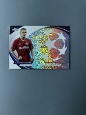 2023 Topps Chrome UEFA Club Starball Debut Erling Haaland #SD-3 card