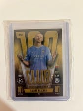 2023 Topps Match Attax UEFA Erling Haaland #490 card
