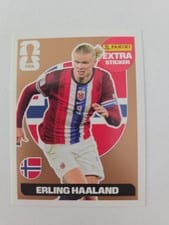 2026 Panini FIFA World Cup Sticker Collection Extra Erling Haaland Bronze card