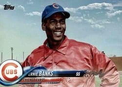 2018 Topps Base Set Ernie Banks #384 card