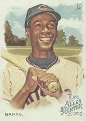 2019 Topps Allen & Ginter Base Set Ernie Banks #20 card