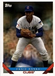 2019 Topps Archives Base Set Ernie Banks #218 card
