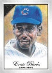 2019 Topps Gallery Base Set Ernie Banks #172 card