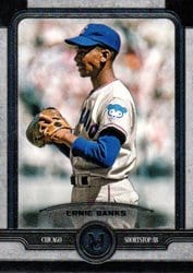 2019 Topps Museum Collection Base Set Ernie Banks #22 card
