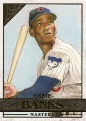 2020 Topps Gallery Base Set Ernie Banks #188 card