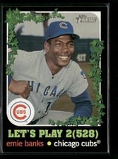 2020 Topps Heritage Let's Play 2 Ernie Banks #LP2-15 card