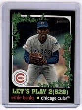 2020 Topps Heritage Let's Play 2 Ernie Banks #LP2-9 card