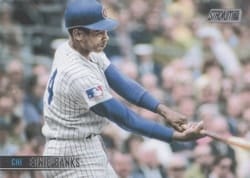 2021 Stadium Club Base Ernie Banks #145 card