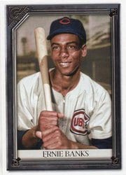 2021 Topps Gallery Base Set Ernie Banks #33