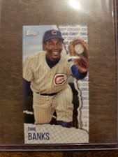 2021 Topps Rip Mini Ernie Banks #MRIP-EB card