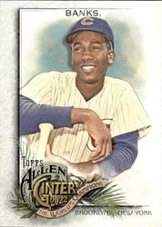 2022 Topps Allen & Ginter Base Set Ernie Banks #3 card