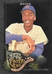 2022 Topps Allen & Ginter X Base Set Ernie Banks #3 card