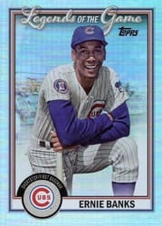 2023 Topps Legends of the Game Ernie Banks #LG-27 card