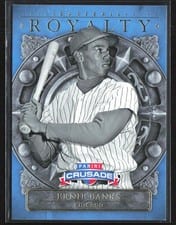 2024 Panini Crusade Baseball Royalty Ernie Banks #15 card