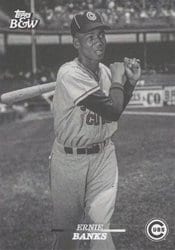 2024 Topps Black & White Base Set Ernie Banks #106 card