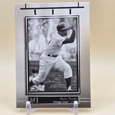 2024 Topps Museum Collection Private Viewing Ernie Banks #PV-10 card