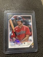 2022 Topps Gallery Rookie Autographs Ernie Clement #RA-EC card