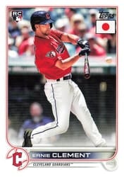 2022 Topps Japan Edition Base Set Ernie Clement #194 card