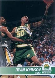 1994-95 Hoops Base Set Ervin Johnson #199 card