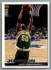 1995-96 Collector's Choice Base Set Ervin Johnson #164 card