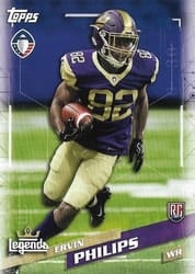 2019 Topps AAF Base Set Ervin Philips #58 card