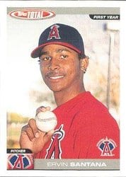 2004 Topps Total Base Set Ervin Santana #790 card