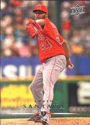 2008 Upper Deck Base Set Ervin Santana #531 card