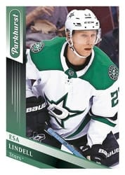 2019-20 Parkhurst Base Set Esa Lindell #126 card